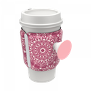 Popsockets PopThirst Cup Sleeve With Swappable Grip (Boysenberry Mandala)