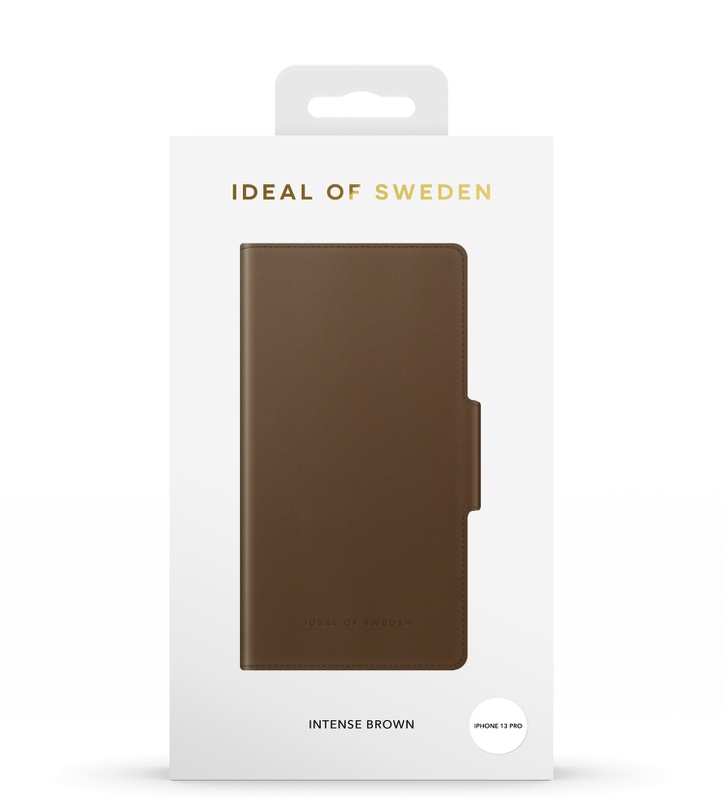 iDeal of Sweden Atelier Wallet  iPhone 13 Pro (Intense Brown)