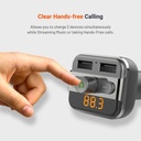 Porodo FM Transmitter and Fast Charging Car Charger 3.4 amp / 15 W