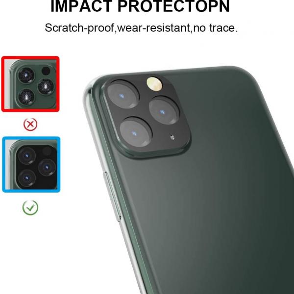 Grip2u Camera Lens Screen Protector for iPhone 11 Pro/11 Pro Max (Midnight Green)