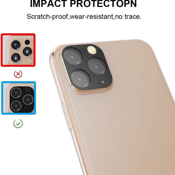 Grip2u Camera Lens Screen Protector for iPhone 11 Pro/11 Pro Max (Gold)