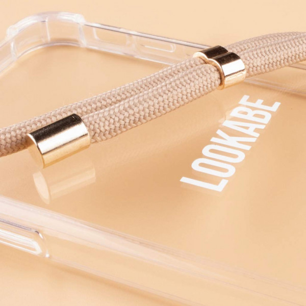 LOOKABE Necklace Case for iPhone 11 (Nude)