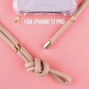 LOOKABE Necklace Case for iPhone 11 (Nude)