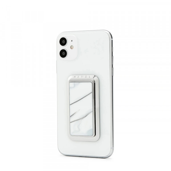 HANDLstick Marble (White and Silver)
