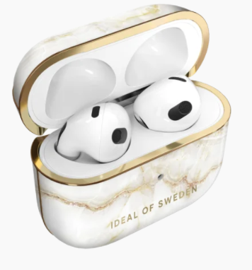 Ideal of Sweden Printed Case for Airpods 3 (Golden Pearl Marble)