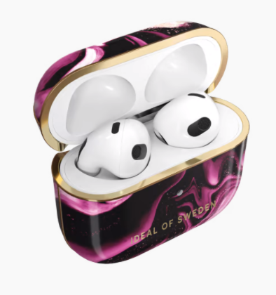 Ideal of Sweden Printed Case for Airpods 3 (Golden Ruby Marble)