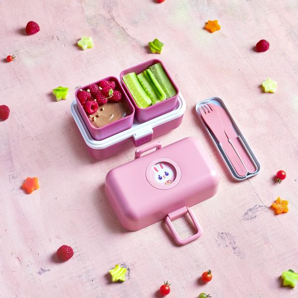 Monbento Tresor Kid's Bento Box (Pink Blush)