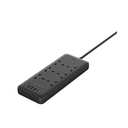 Powerology Smart Multiport Socket 6 AC / 3 USB &amp; USB-C PD