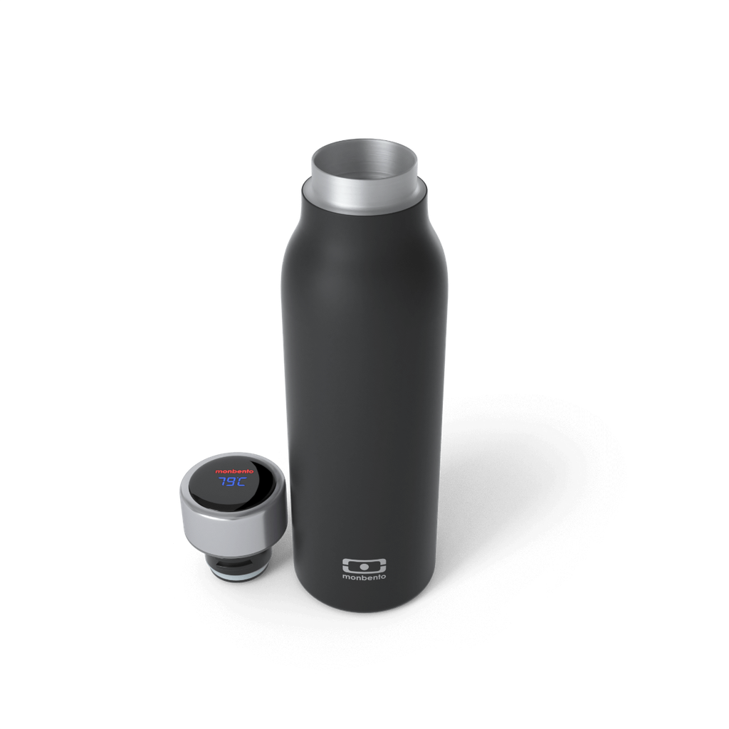 Monbento Genius Smart Insulated Bottle 500ml (Black Onyx)