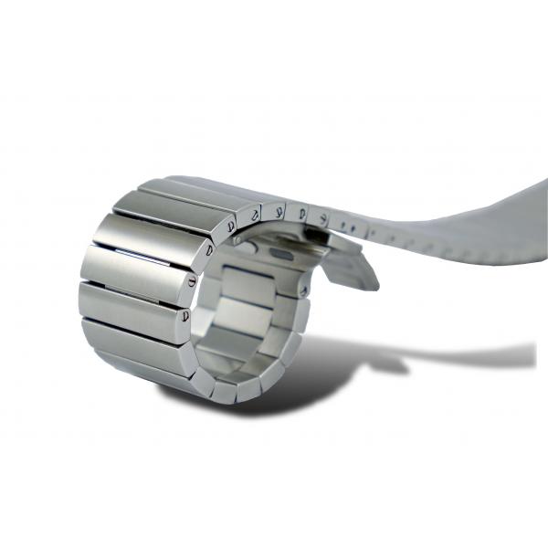 JUUK Revo Steel Apple Watch Band for 42/42mm (Silver)