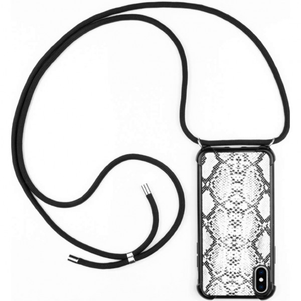 LOOKABE Necklace Snake Case for iPhone Xs Max