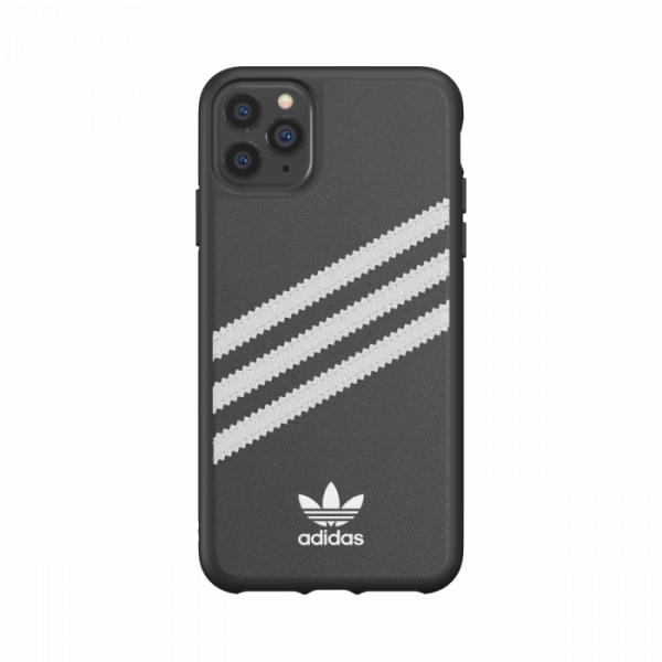 Adidas 3-Stripes Snap Case for iPhone 11 Pro (Black/White)