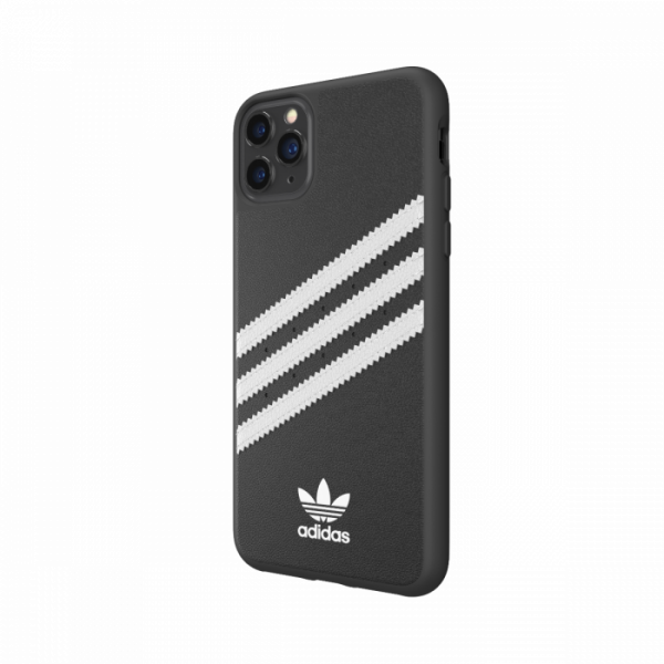 Adidas 3-Stripes Snap Case for iPhone 11 Pro (Black/White)