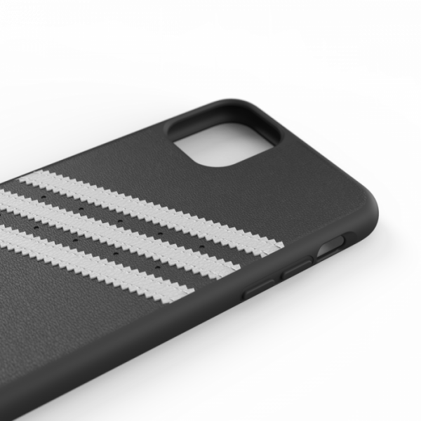 Adidas 3-Stripes Snap Case for iPhone 11 Pro (Black/White)