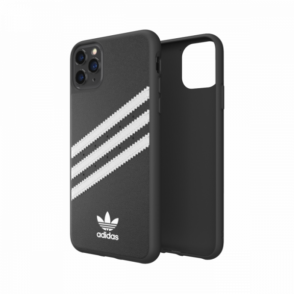 Adidas 3-Stripes Snap Case for iPhone 11 Pro (Black/White)