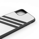 Adidas 3-Stripes Snap Case for iPhone 11 Pro (White/Black)