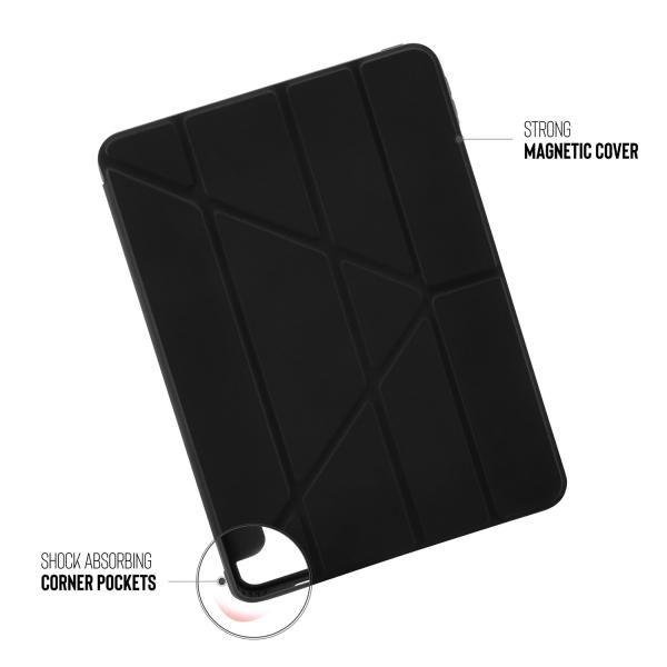 Pipetto Origami for iPad Air 4 10.9 inch 2020 (Black)