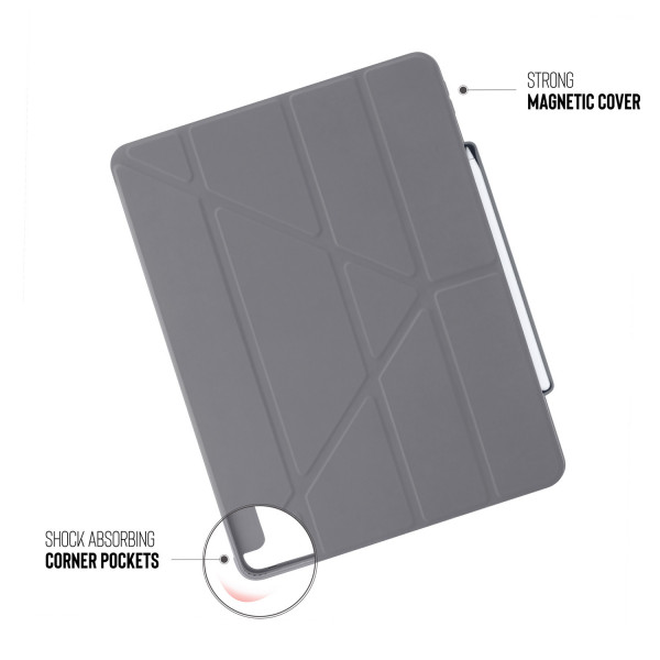 Pipetto Origami Pencil for iPad Air 4 10.9 inch 2020 (Dark Grey)