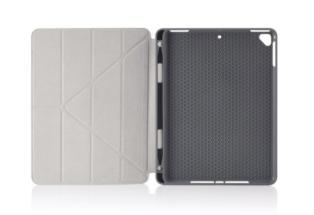 Pipetto  Origami Pencil Case for iPad Mini 6 (Dark Grey)