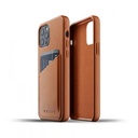 Mujjo Full Leather Wallet Case for iPhone 12/12 Pro(Tan)