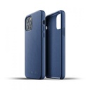 Mujjo Full Leather Case for iPhone 12/12 Pro (Blue)
