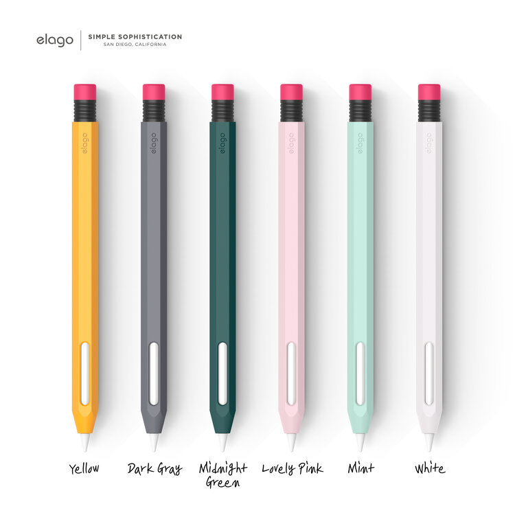 Elago Classic Case for Apple Pencil 2nd Gen (Lovely Pink)