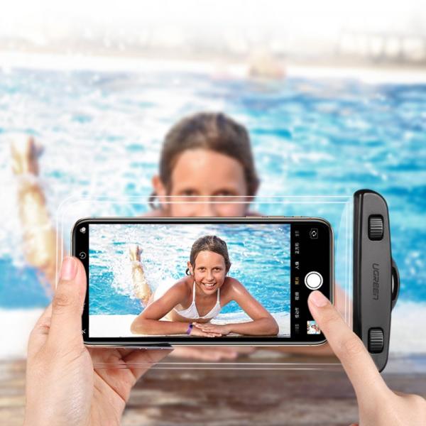 Ugreen waterproof phone case IPX8 (Black)