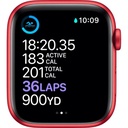 Apple Watch Series 6 GPS and Cellular 40mm Aluminum Case with Sport Band (RED)