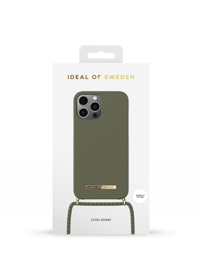 iDeal of Sweden Necklace iPhone 13 Pro Max (Cool Khaki)