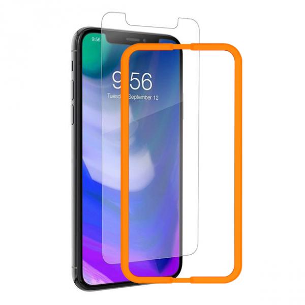 Grip2u Blue Light Anti-Microbial Glass Screen Protection for iPhone Xr/11