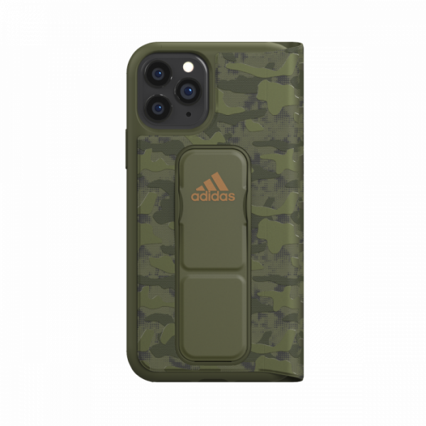 Adidas Folio Grip Case for iPhone 11 Pro (Tech olive)