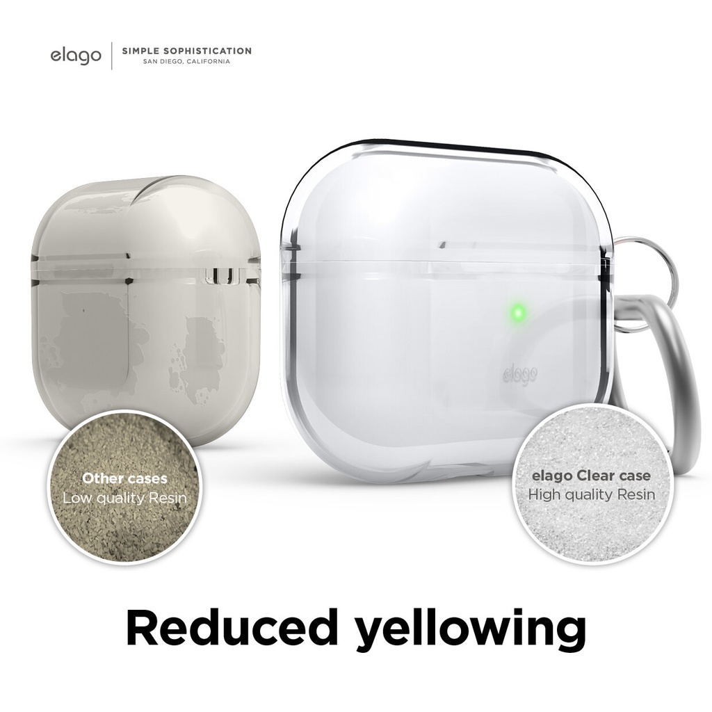 Elago Hang Case for AirPods 3 (Clear)
