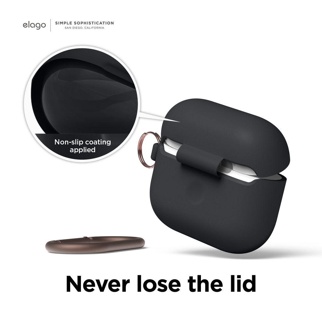 Elago Hang Case for AirPods 3 (Black)