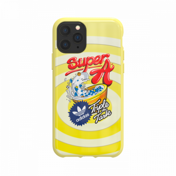 Adidas Graphic Snap Case Super A for iPhone 11 Pro (Shock Yellow)