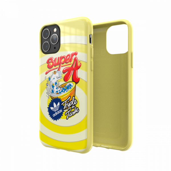 Adidas Graphic Snap Case Super A for iPhone 11 Pro (Shock Yellow)