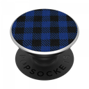 Popsockets Swappable Fabric Inlay (Classic Check Blue)