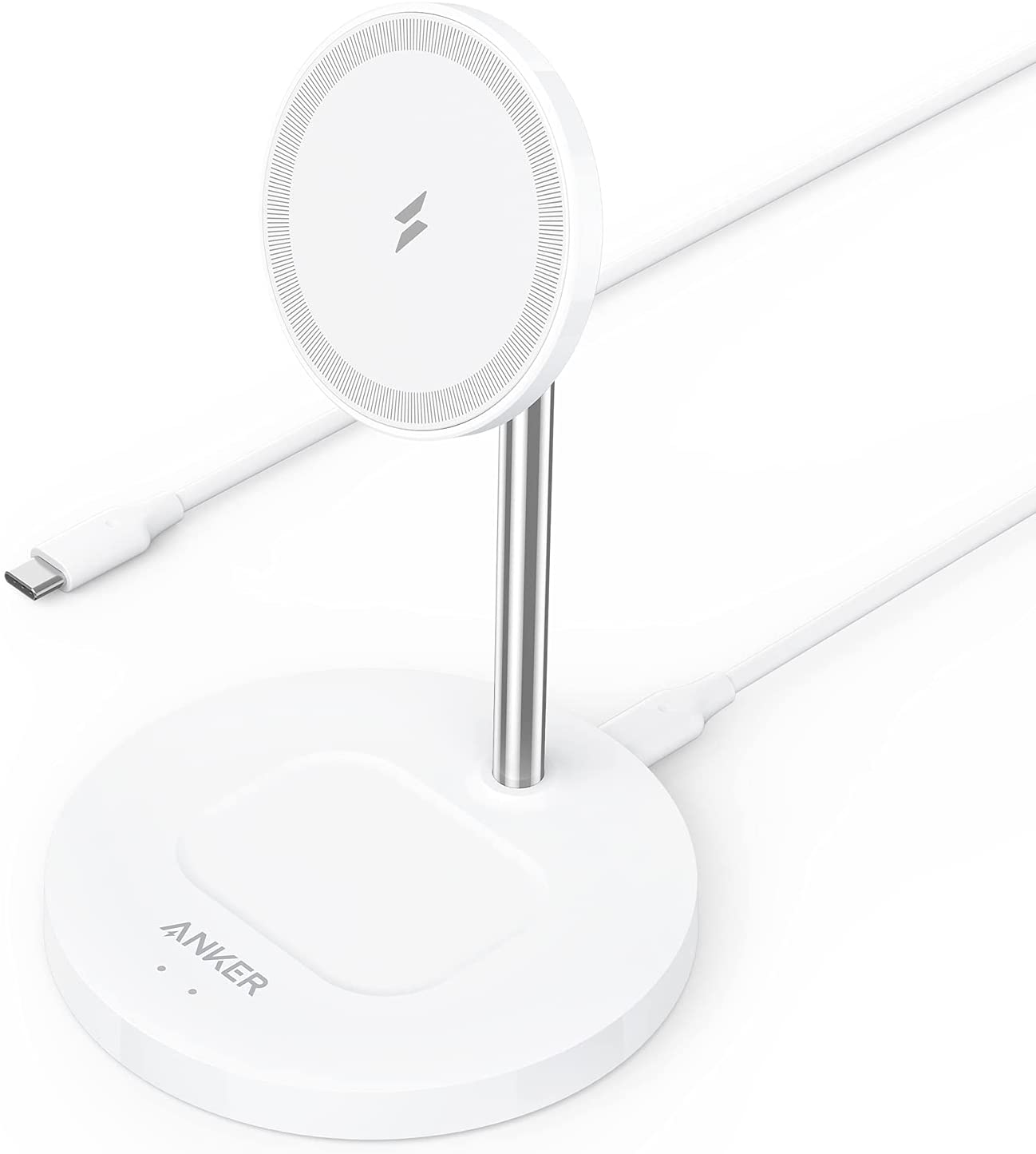 [A2543H21] Anker PowerWave Magnetic 2-in-1 Stand Lite (White)