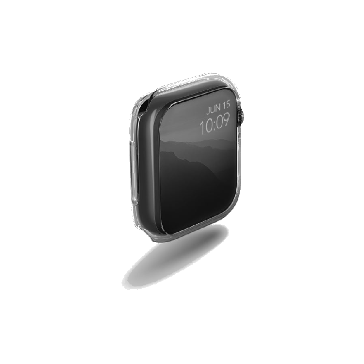 UNIQ Glase Apple Watch Case Dual Pack 41mm (Clear/Smoke)