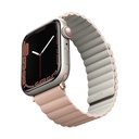 UNIQ Revix Reversible Magnetic for Apple Watch Strap 38/40/41mm Blush (Pink/Beige)