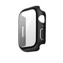 يونيك حماية شاشة ساعة أبل زجاج 45 مم (أسود)