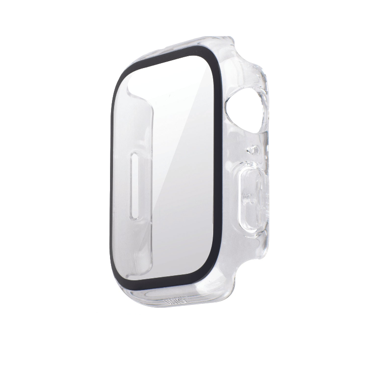 UNIQ Legion Watch Case Glass Screen Protector 45mm Dove (Clear)