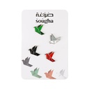 صوغة دبوس حمامة السلام