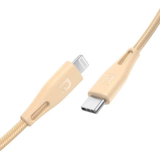 RAVPower Nylon Type-C  to Lightning Cable 0.3m (Gold)