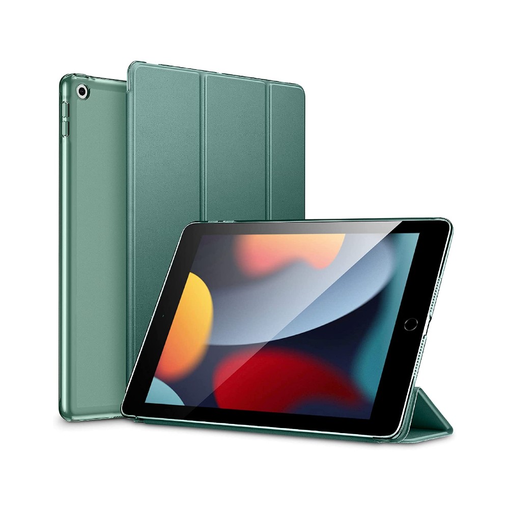 ESR Ascend Trifold with Clasp Cover for iPad 10.2 2021 (Dark Green)