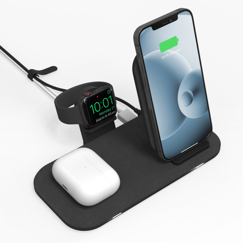 [401305842] Mophie Universal Wireless Charging Stand Plus (Black)