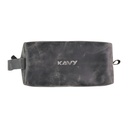 Kavy Leather Pouch Bag (Gray)