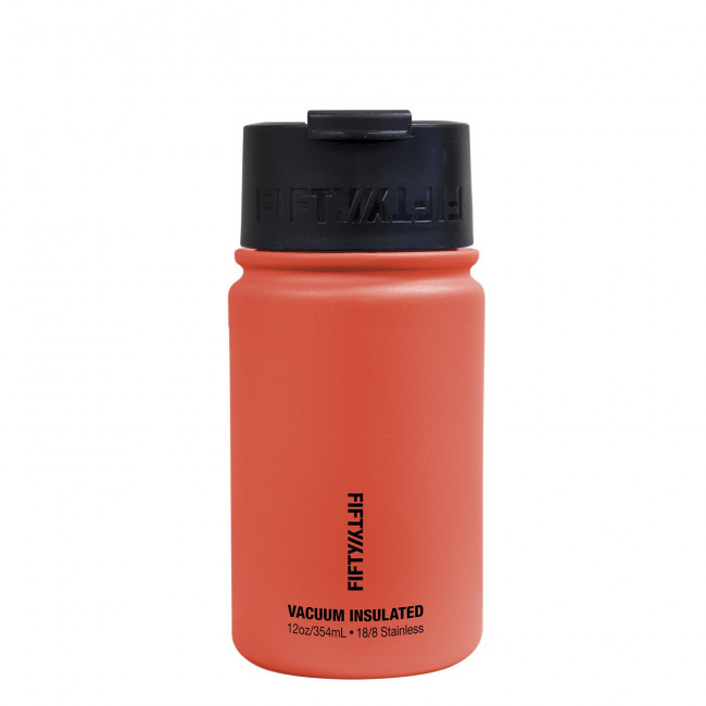 Fifty Fifty Vacuum Insulated Bottle 354ML (Coral)