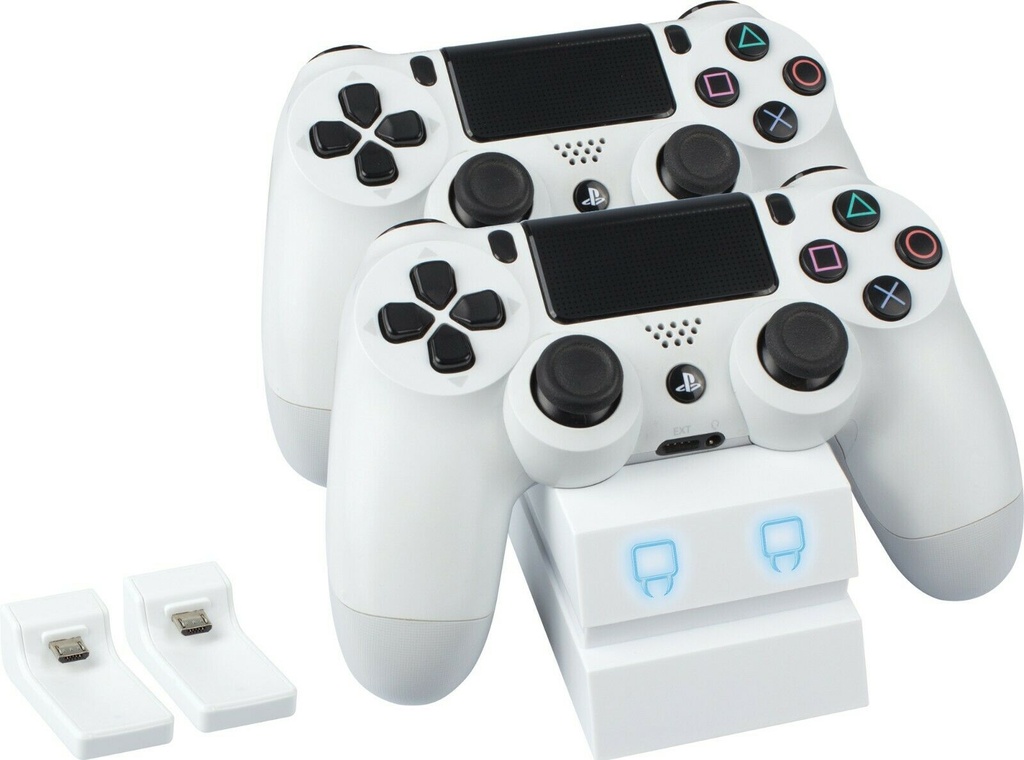 Venom Twin Charge Docking Station PS4 (White)