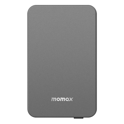 Momax Q.Mag Power7 Magnetic Wireless Battery Pack 10000mAh (Space Gray)