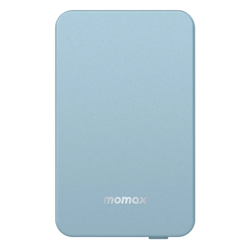 [IP107B] Momax Q.Mag Power7 Magnetic Wireless Battery Pack 10000mAh (Blue)